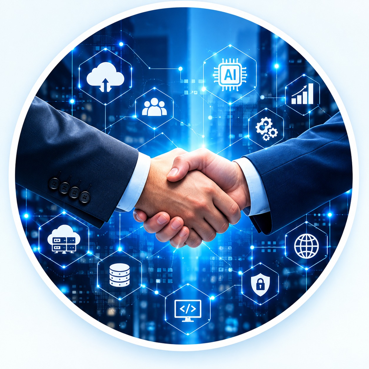 Business collaboration and technology partnership